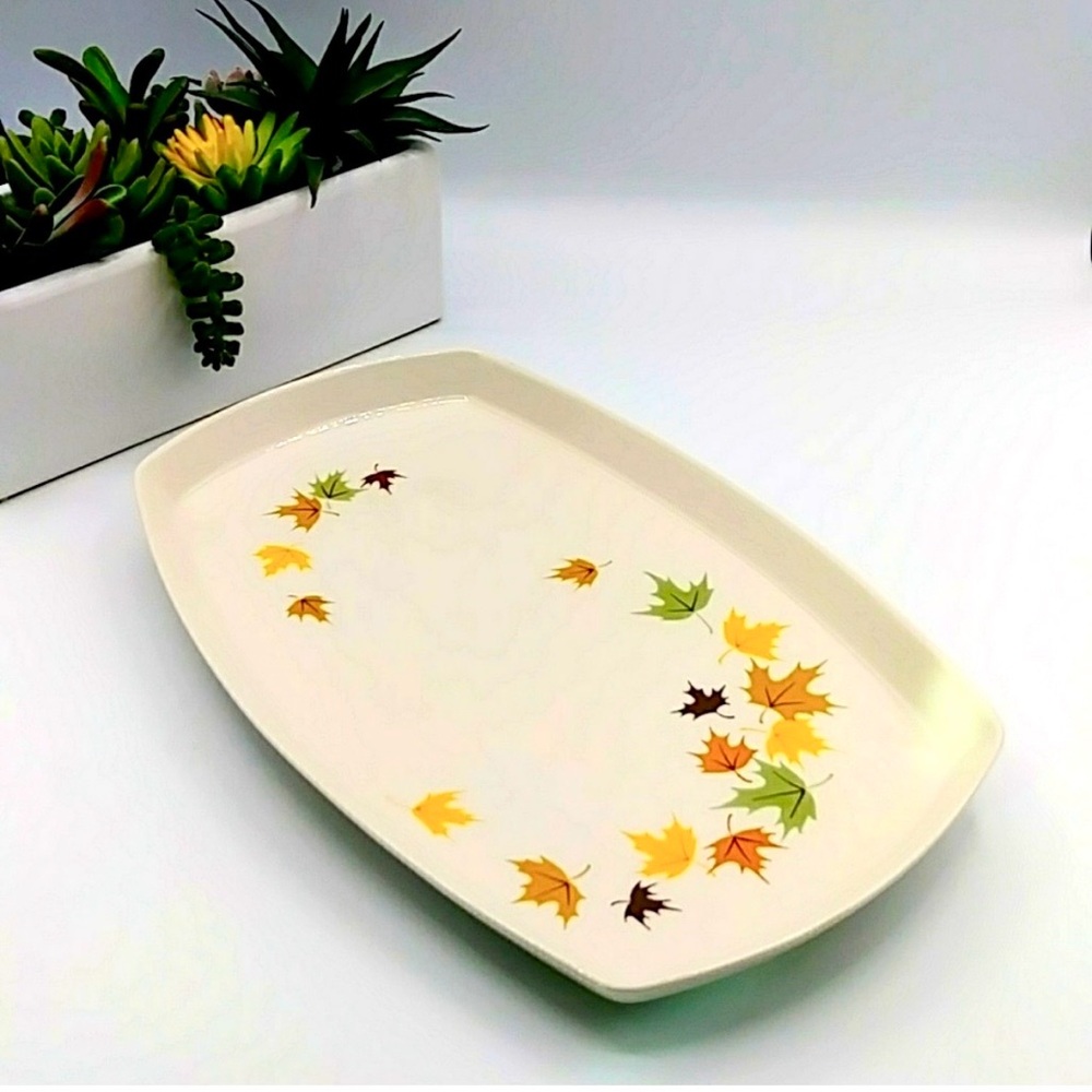 Franciscan Platter "Indian Summer" 60s pattern. Rare Find